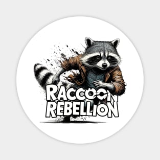 Raccoon Rebellion Magnet